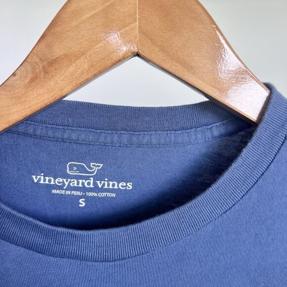 Martha's Vineyard Mens T- shirt Short Sleeve Sz Small Blue Graphic‎ Grand Slam - Picture 4 of 8